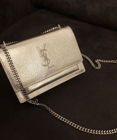 yves saint laurent tasche silber|Saint Laurent handbags.